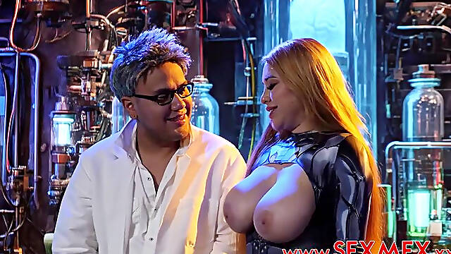 Michelle Aldrete Fuck Robot With Big Tits