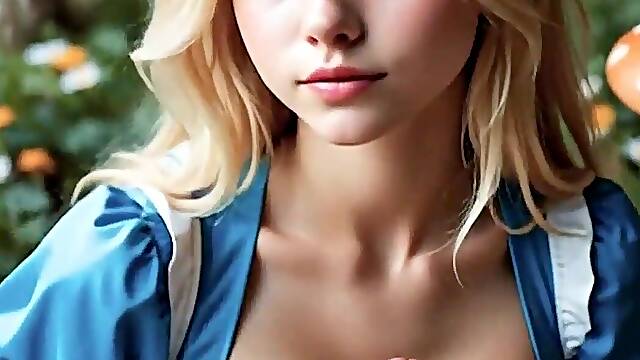 Alice s first time in wonderland view ai generated