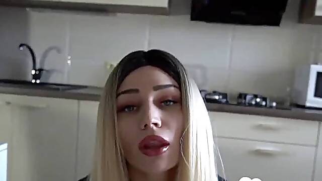 Beautiful slut is a fan of blowjobs and anal sex