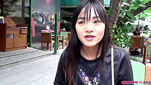 Dobbelt Penetration Teen, Thai Behåret