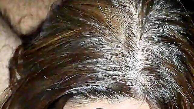 Wife sucks insane uncircumcised schlong