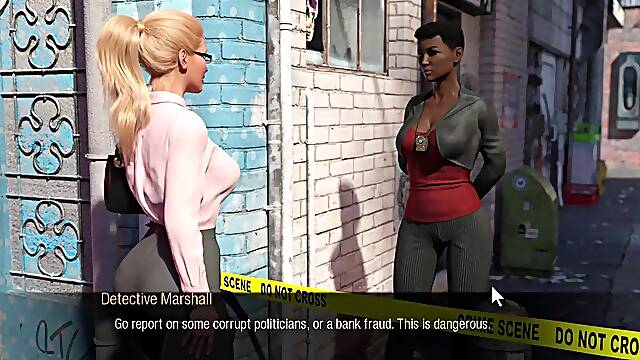 Jessica ONeil #5 - Jessica saw Christian bare