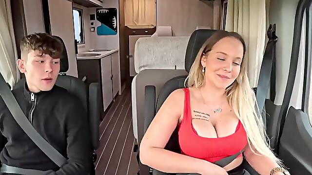 BANGVAN - Large Breasts Czech mother Id like to fuck Jennifer Mendez hooks up gracious chap