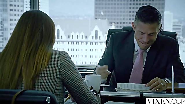 VIXEN Intern Gets Dominated By Her Fathers Business Partner And Likes It (Mick Blue, Danni Rivers)