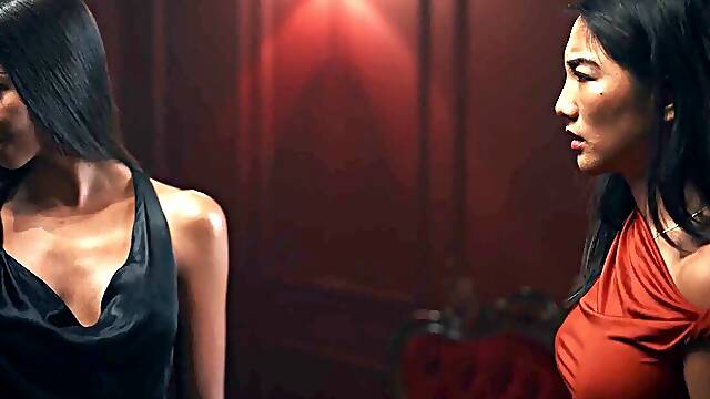 Dark-hued & Asian interracial Horror Sex - Vampire ladies In Mind Controlling Mesmerizing Lesbian Action