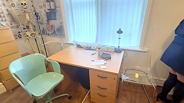 Part 1:- Matron Satana &amp; Mr Jones attends clinic for anal issues!