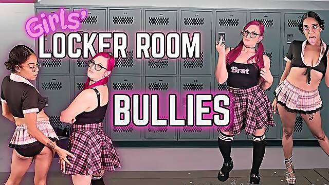“Girls Locker Room Bullies” with Lord Lola WEDGIE FANTASY SWIRLY TOILET HUMILIATION BRAT GIRLS BULLY