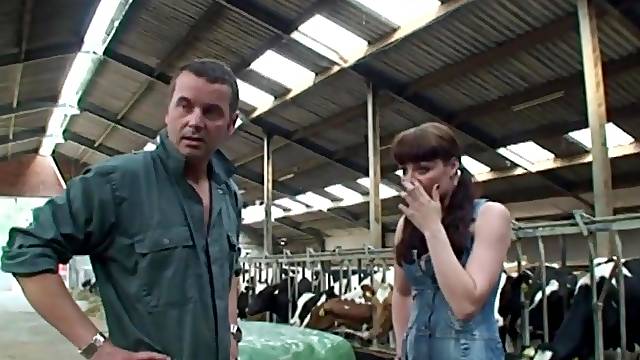 Danish girls farm trip