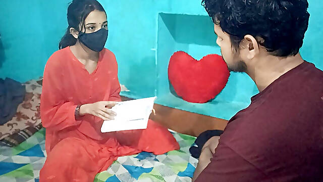 Tution Teacher Fuck College Girl Sex with Student, Beautiful Indian Desi Village Girl 18+ Tight Pussy Fuck Xxxx Hindi