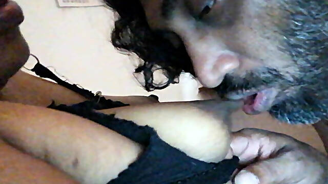 Teasing My Aunty's Puffy Nipples