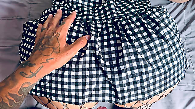 Not Even a Long Dress Can Hide That Big Ass